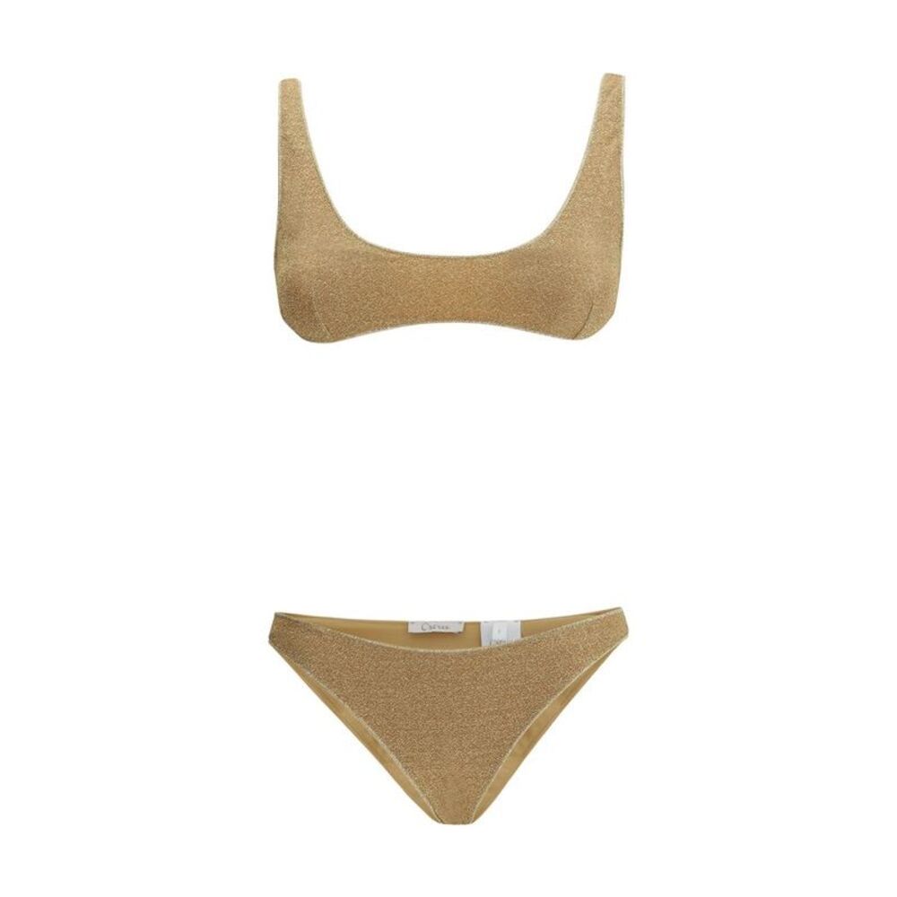 Oséree Gold Polyamide Women's Bikini